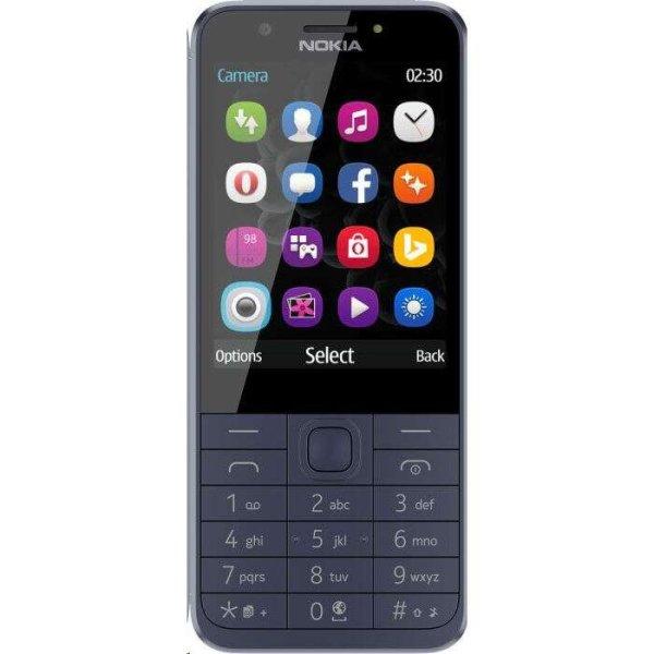 Nokia 230 Dual SIM Kártyafüggetlen Mobiltelefon, Kék