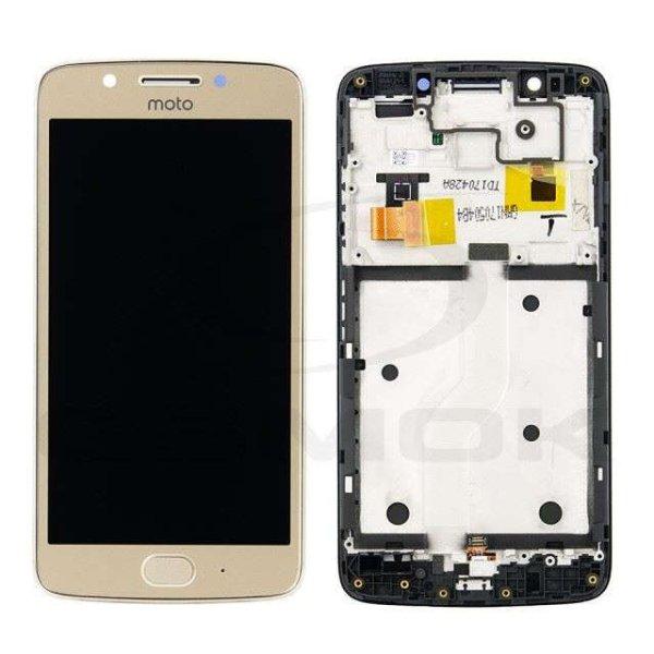 LCD kijelző érintőpanellel és előlapi kerettel Motorola Moto G5 arany
[5D68C07421] (gyári)