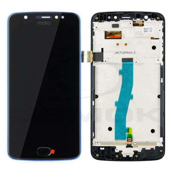 LCD kijelző érintőpanellel és előlapi kerettel Motorola Moto E4 kék
[5D68C08197] (gyári)