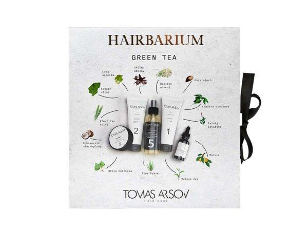 Tomas Arsov Ajándékkészlet Hairbarium Green Tea