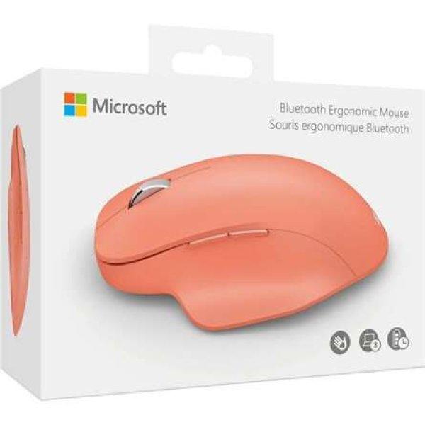 Microsoft Ergonómikus vezeték nélküli egér, Bluetooth, barack (222-00040)