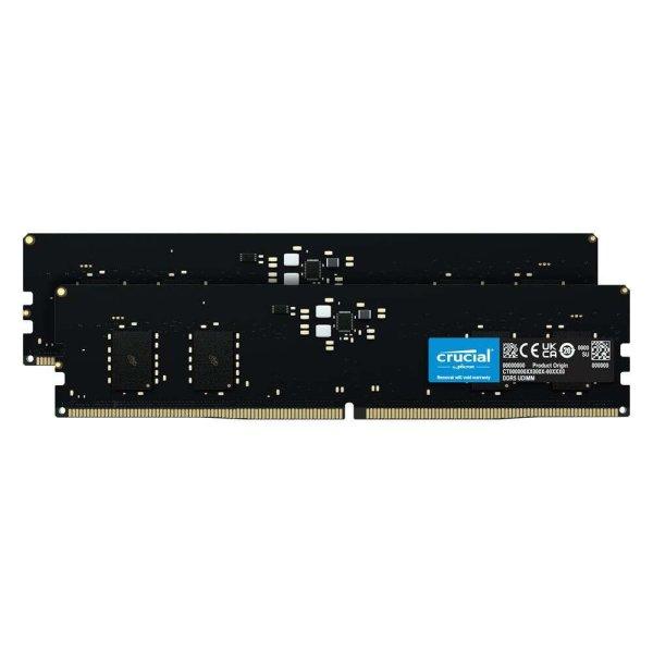 Crucial RAM 16GB Kit (2x8GB) DDR5 4800MHz CL40 (CT2K8G48C40U5)