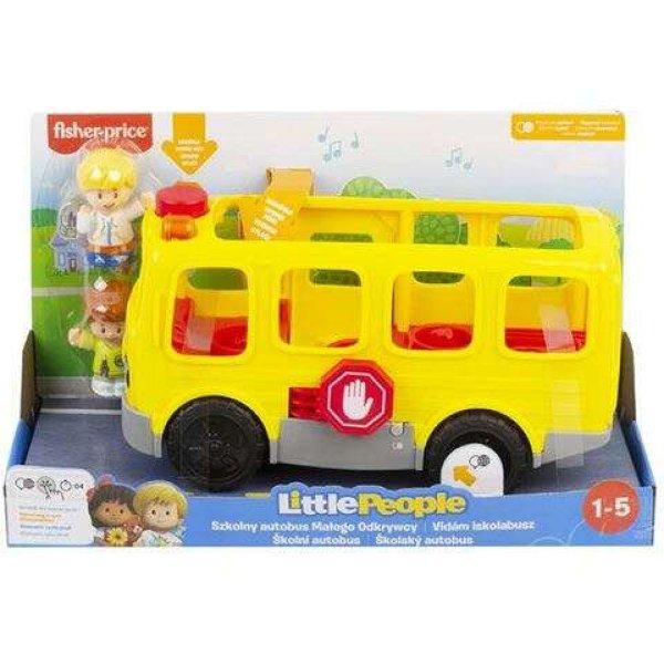 Mattel Fisher-Price: Little People - Vidám iskolabusz hanggal (GXR97) (GXR97)