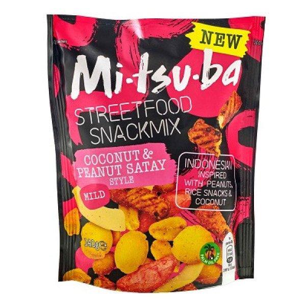Mitsuba Street Food Snack 140G Coconut Satay