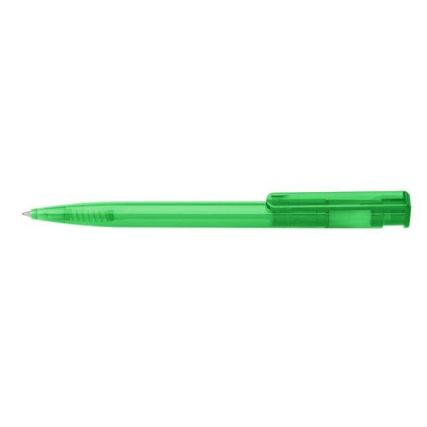 Golyóstoll nyomógombos 0,8mm, műanyag transparens zöld test, Ico Star,
írásszín zöld 2 db/csomag