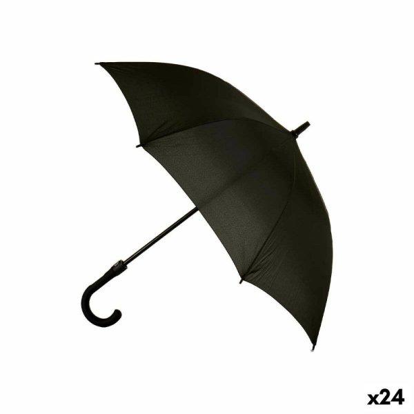 Esernyő Fekete Fém Szövet 100 x 100 x 84 cm (24 egység)