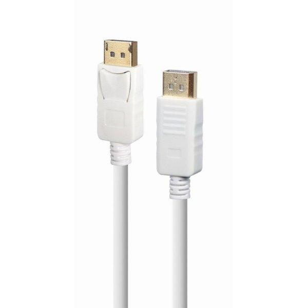 DisplayPort kábel GEMBIRD CC-DP2-6-W Fehér 1,8 m