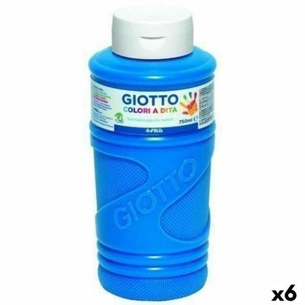 Ujjfesték Giotto Kék 750 ml (6 egység)