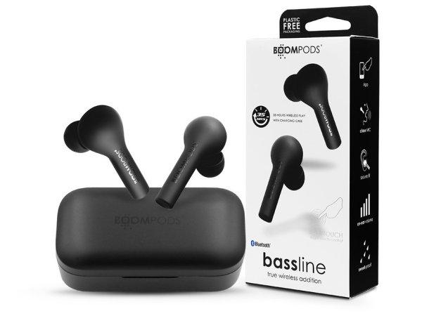 Boompods TWS Bluetooth sztereó headset v5.0 + töltőtok - Boompods TWS with
Charging Case - fekete