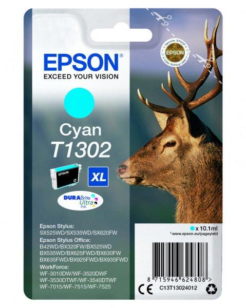 Epson T1302 Eredeti Cyan Tintapatron