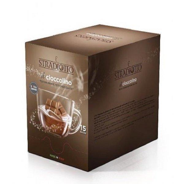 Stradiotto extra sűrű olasz fahéjas-narancsos forró csokoládé 1 karton
(25gx15db)