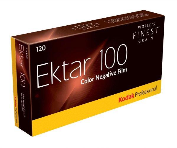 Kodak Ektar 100 (ISO 100 / 120) Professzionális Színes negatív film (5 db /
csomag)