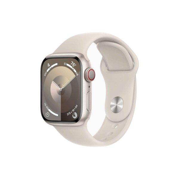 Apple Watch Series 9 GPS + Cellular (41mm) Okosóra - Csillagfény Aluminium tok
Csillagfény Sportszíjjal (S/M) (MRHN3QH/A)