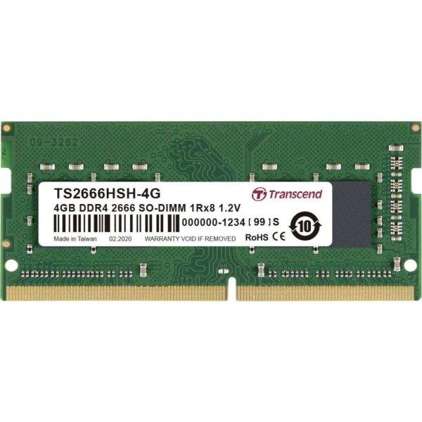 4GB 2666MHz DDR4 Notebook RAM Transcend CL19 (TS2666HSH-4G) (TS2666HSH-4G)