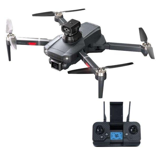 Toys Sky S179 mini drón, 2x full HD kamera, infravörös
akadálykerüléssel, 70M WiFi FPV, telefonról való írányítással, Szürke
