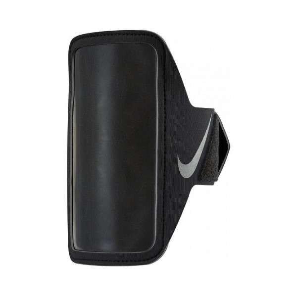 Nike Telefontartó NIKE LEAN ARM BAND PLUS BLACK/BLACK/SILVER N.RN.76.082