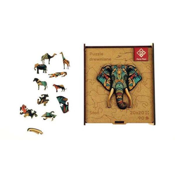 Panta Plast Elefánt - 90 darabos puzzle (0422-0004-01)