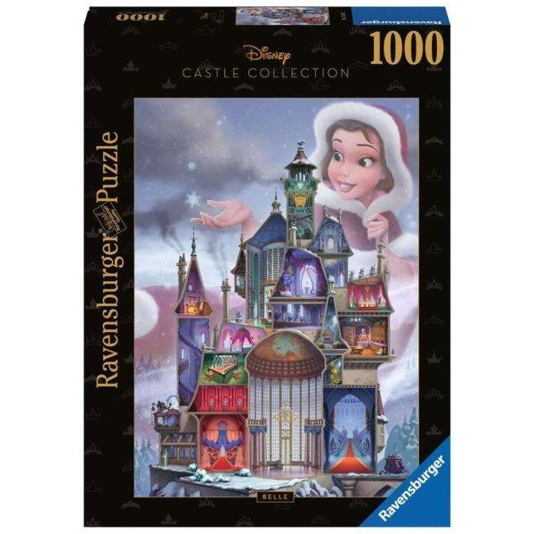 Ravensburger Disney Kastély : Belle - 1000 darabos puzzle (17334)