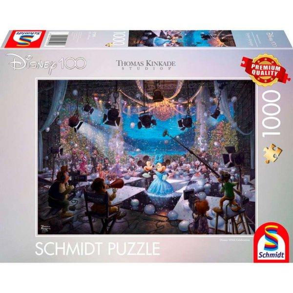 Schmidt Spiele Thomas Kinkade Studios: Disney 100. évforduló 1 - 1000 darabos
puzzle (57595)