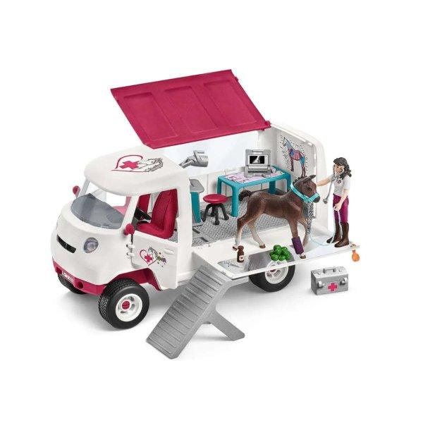 schleich Mobile Vet with Hanoverian Foal (42439)