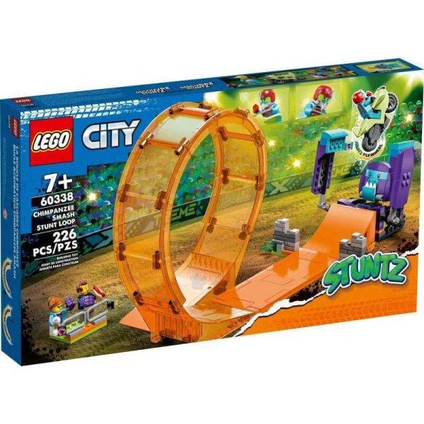 LEGO City Stuntz - Csimpánzos zúzós kaszkadőr hurok (60338)