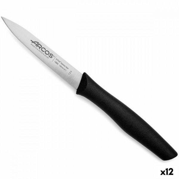 Hámozó kés Arcos Nova Fekete Rozsdamentes acél polipropilén 10 cm (12
egység)
