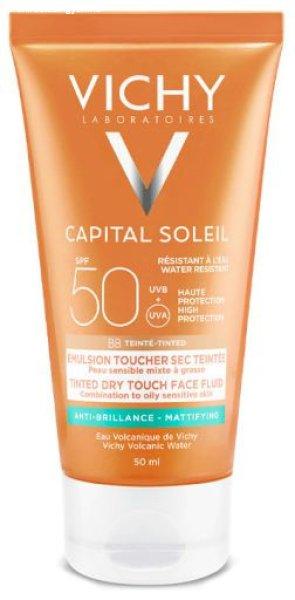 Vichy Mattító BB krém SPF 50 Capital Soleil (Tinted Mattifying
Face Fluid Dry Touch) 50 ml