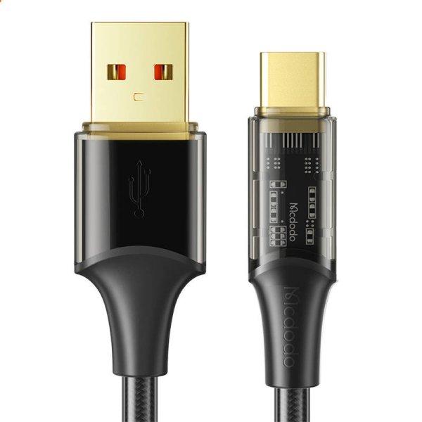 USB to USB-C kábel Mcdodo CA-2090, 6A, 1.2m (fekete)