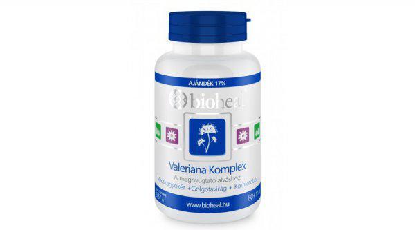Bioheal Valeriana Komplex tabletta (70 db)