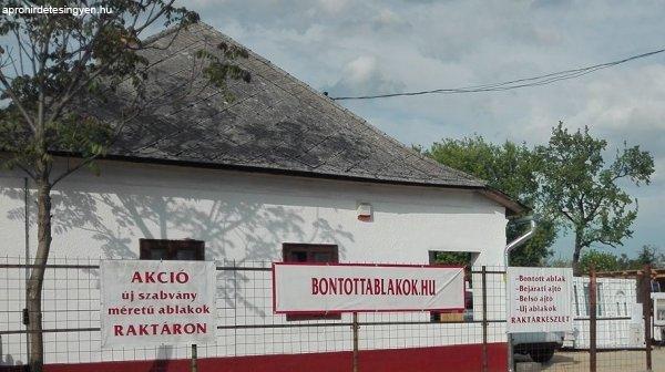 Bontott -Új nyílászárók értékesítése