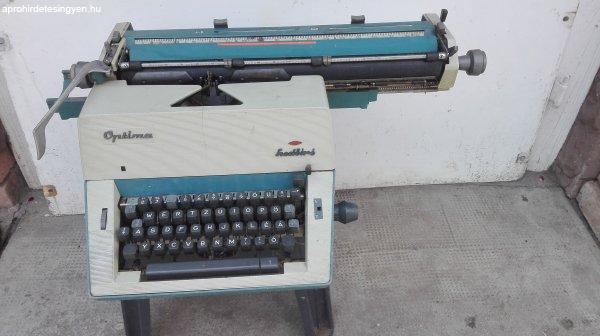 Retró Optima írógép