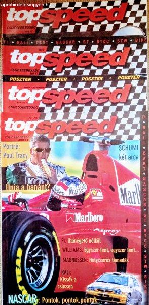 TOP Speed, Formula, és Forma-1 magazinok(9.db)