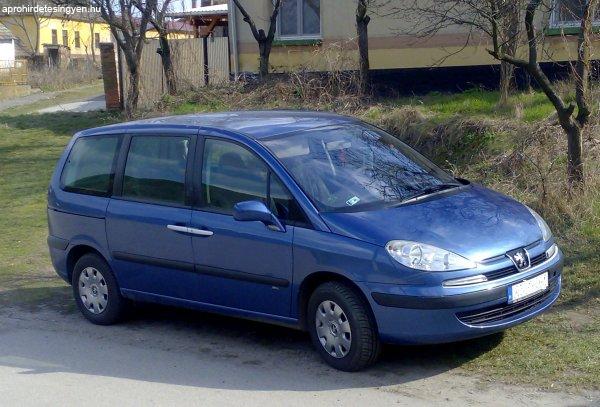 Peugeot 807 2006 2,0 benzines, kiváló állapotban tulajdon