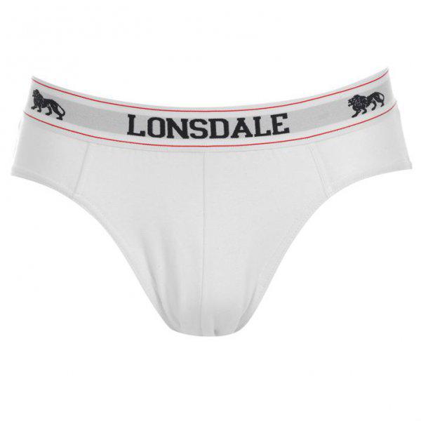 Lonsdale fehér férfi alsónadrág L-es, fehér