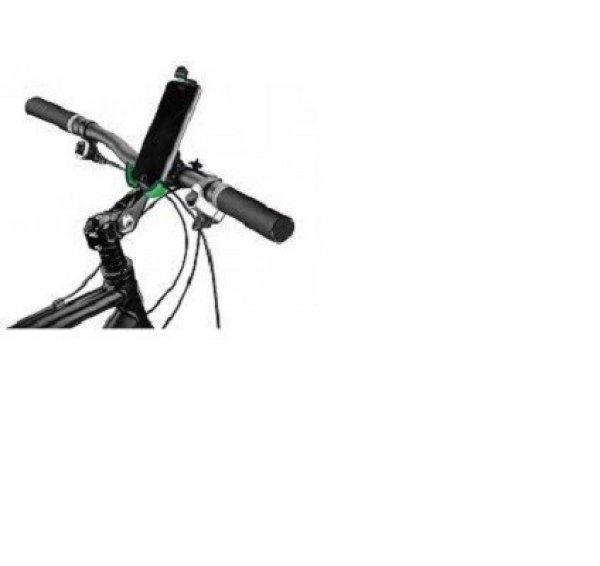 Astrum SH460 gumibevonatos univerzális biciklis okostelefon tartó 3,5" -
6,3" 360 fokban forgatható fekete/kék