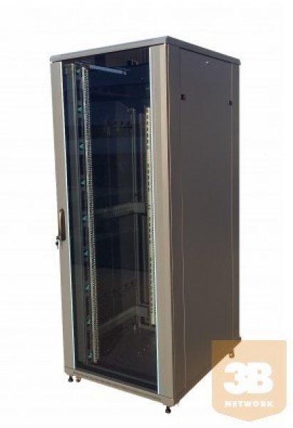 X-Tech - 42U rack szekrény 600x600 G7S, lapraszerelt
