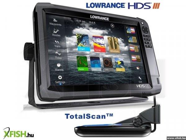 Lowrance Hds-12 Carbon Touch Gps/Halradar Totalscan Jeladóval