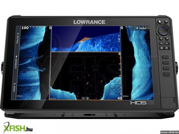 Lowrance HDS-16 Live GPS/halradar kombó, jeladó nélkül