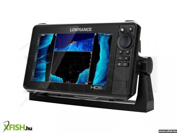 Lowrance HDS-9 Live GPS/halradar kombó, jeladó nélkül