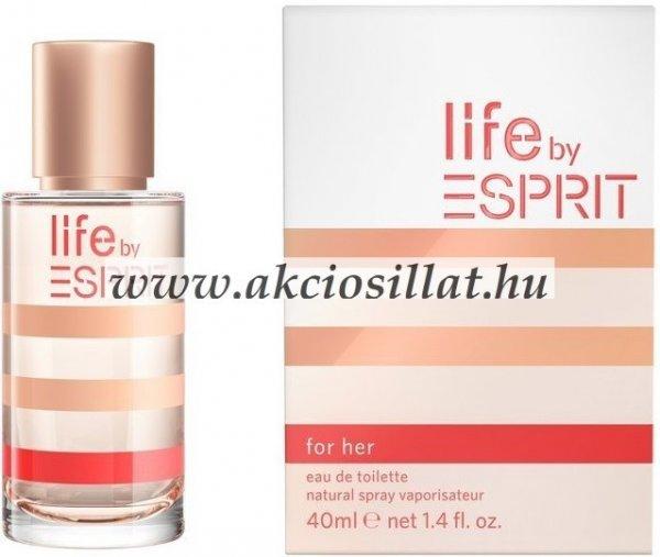 Esprit Life by Esprit For Her EDT 40ml női parfüm