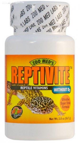 Zoo Med Reptivite without D3 hüllővitamin 57g