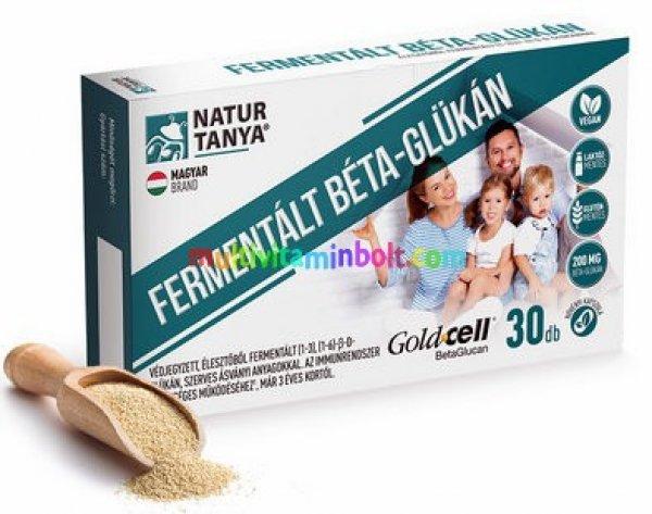 FERMENTÁLT BÉTA-GLÜKÁN - sörélesztő sejtfalból fermentált, védjegyzett
1,3/1,6 béta-glükán - Natur Tanya