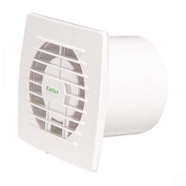 szellőző ventilátor d=100mm fehér