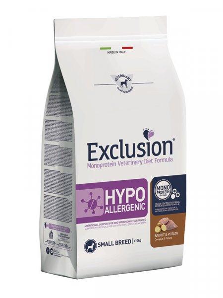 Exclusion Hypoallergenic Rabbit and Potato Small 2 kg