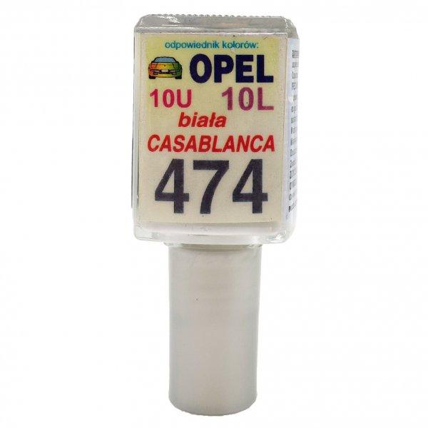 Javítófesték Opel 10U, 10L, biala Casablanca 474 Arasystem 10ml