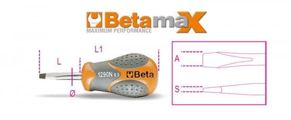 Beta 1290N 4X30 Extra rövid csavarhúzó hasítottfejű csavarokhoz