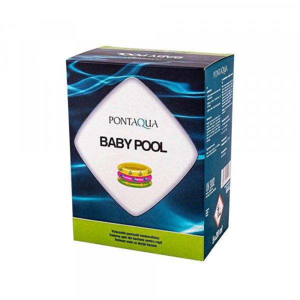 PoolTrend / PontAqua BABY POOL habzás- és klórmentes gyerek medence
fertőtlenítőszer, 100 ml (5 db 20 ml-es tasak)