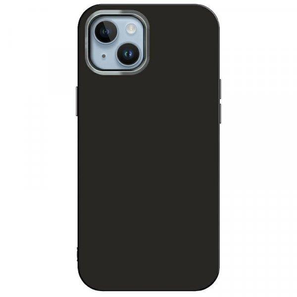 Ambi Case - Apple iPhone 13 Pro (6.1) fekete szilikon tok