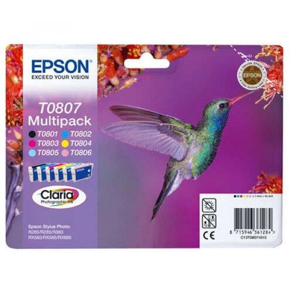 Epson T0807 7.4ml eredeti tintapatron csomag (6db)