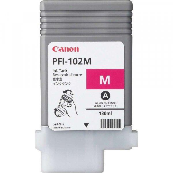 Canon PFI-102M 130ml magenta eredeti tintapatron